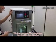 محفظه تست محیطی فولاد ضد زنگ با پایداری دما ± 0.5 ℃. ± 2.5٪ RH