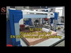 دستگاه آزمایش تشک EN 1957 با سرعت آزمایش 10 ٪ 20 بار / دقیقه و 500 میلی متر ضربه