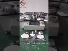 4 ایستگاه آزمایش SATRA TM31 آزمونگر سایش مارتیندال با 44mm سر سایش