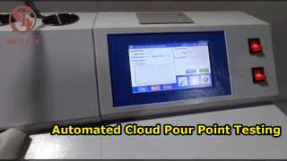 SL-OA15 خودکار Cloud و Pour Point Tester توضیح داده شده است