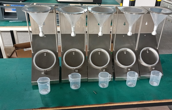 تست تجهیزات نساجی از فولاد ضد زنگ ISO4920 Spray Rating Tester