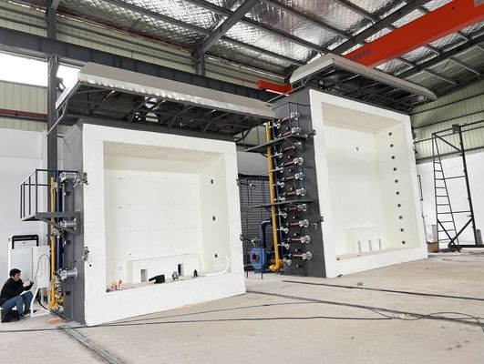 خرید تست مقاومت در برابر آتش کوره عمودی BS EN 1365 برای دیوارهای قطعات غیر باربر تولید آنلاین