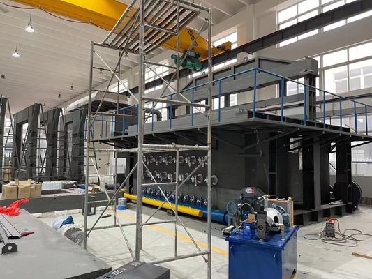 خرید تست مقاومت در برابر آتش BS EN 1363-1 کوره افقی برای قطعات غیر باربر تولید آنلاین