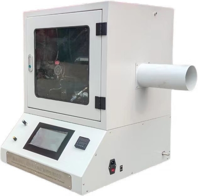 ISO 340 / AS1334.10 کمربند حمل کننده اتاق آزمایش سوزاندن عمودی لوله تهویه 20 سانتی متر با قطر 10 سانتی متر