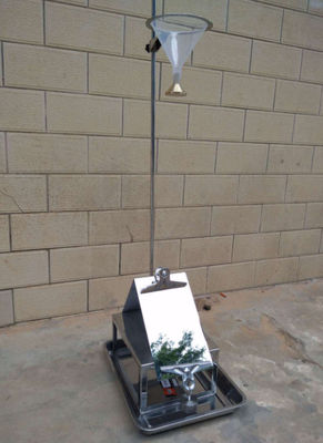 خرید AATCC42 تست کننده نفوذ اثر پارچه با ارتفاع مخروط 610mm 335x285x1080mm تولید آنلاین