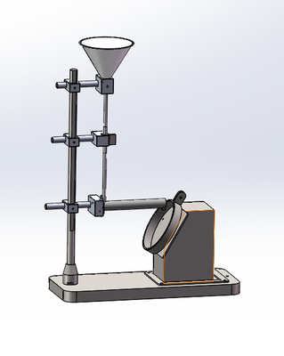 ASTM D4772 تست کننده جذب آب سطح پارچه با سازگاری لوله 28-32 میلی متر