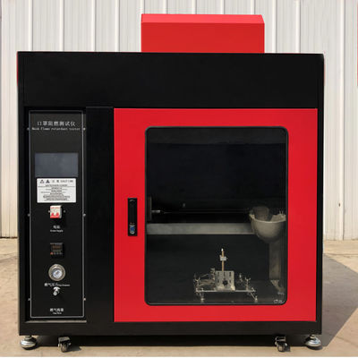 خرید تستر مقاوم در برابر شعله ماسک تجهیزات تست اشتعال پذیری تولید آنلاین