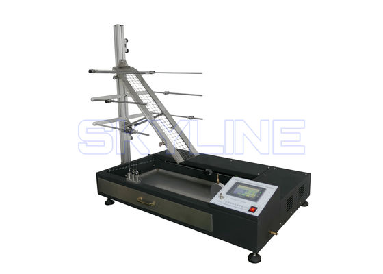 خرید EN71-2 2020 اسباب بازی های یکپارچه آزمایش قابل اشتعال 90/45 درجه با نگهدارنده نمونه باریک تولید آنلاین