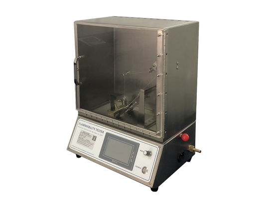 خرید ASTM D1230 45 تست تجهیزات اسباب بازی Degree Automatic Testing Flammability Equipment تولید آنلاین