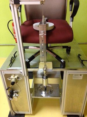 قیمت خوب BIFMA X5.1 تجهیزات تست مبلمان تجهیزات اداری صندلی صندلی جلو آزمون استقامت اتاق آنلاین