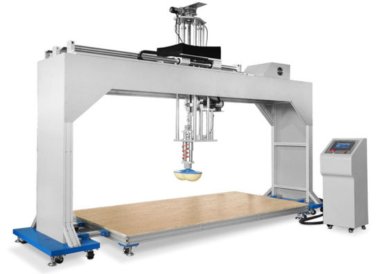 قیمت خوب ASTM F1566 Cornell Mattress Durability Tester / تجهیزات آزمایش ضربه زدن تشک آنلاین