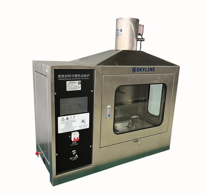 آزمایش منبع تک شعله ی واحد، آزمون قابل احتراق، EN ISO 11925-2/DIN 53438.