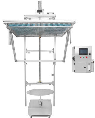 قیمت خوب IPX1 IPX2 اتاق آزمایش محیط زیست فولاد ضد زنگ نصب شده روی دیوار / تست قطره عمودی آنلاین