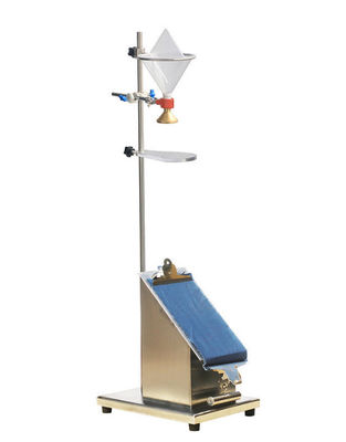 قیمت خوب AATCC42 تست کننده نفوذ اثر پارچه با ارتفاع مخروط 610mm 335x285x1080mm آنلاین