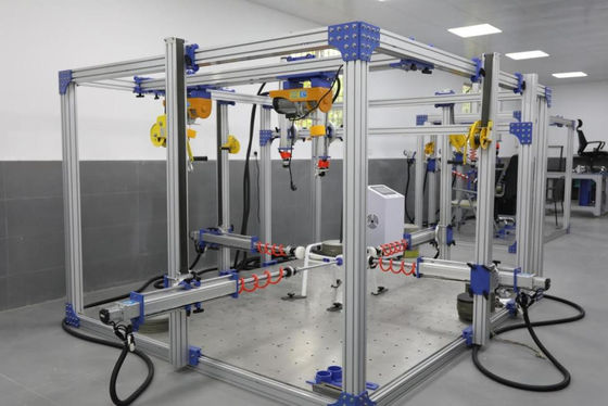قیمت خوب ماشین تست مبلمان میز SKYLINE SL-T26 5 سیلندر هوا کنترل PLC تست کننده ثبات مقاومت آنلاین