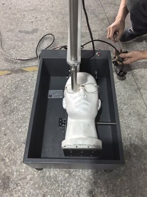 قیمت خوب دستگاه تست ضربه لنز عینک با گوی فولادی 16 میلی‌متری، ارتفاع 1.27 متر و مطابق با استاندارد ANSI Z87.1 آنلاین