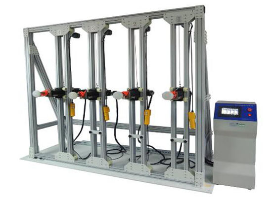 قیمت خوب ISO8124-4 PLC + صفحه نمایش لمسی تستر تسمه افقی با قاب آلومینیوم مواد آنلاین