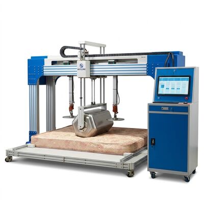 قیمت خوب تست کننده دوام تشک EN 1957 سیستم روانکاری خودکار PC و کنترل PLC SL-T07P آنلاین