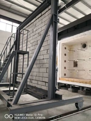 قیمت خوب کوره آتش نشانی عمودی گاز UL 10C BS EN 1634 3.0 * 3.0 * 1.2 متر آنلاین