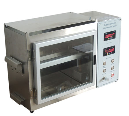 قیمت خوب نازل آتش Dia9.5mm تست کننده اشتعال افقی ، دستگاه تست اشتعال FMVSS 302 آنلاین